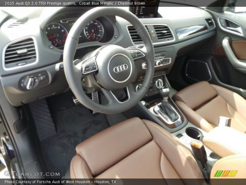  2015 Q3 2.0 TFSI Prestige quattro Chestnut Brown Interior