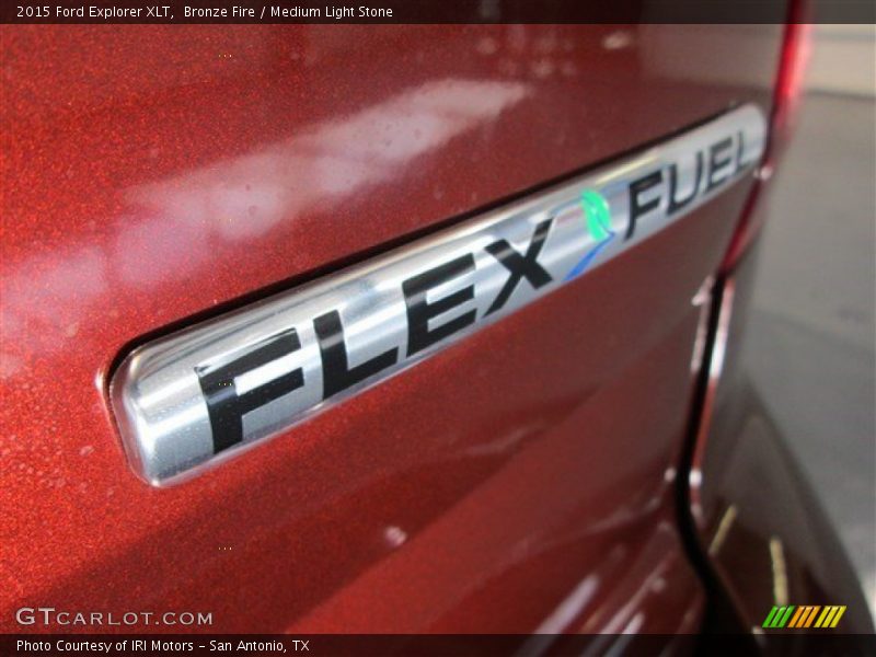 Bronze Fire / Medium Light Stone 2015 Ford Explorer XLT