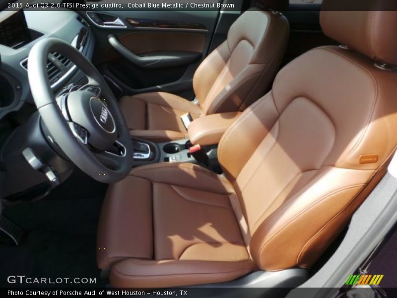 Front Seat of 2015 Q3 2.0 TFSI Prestige quattro
