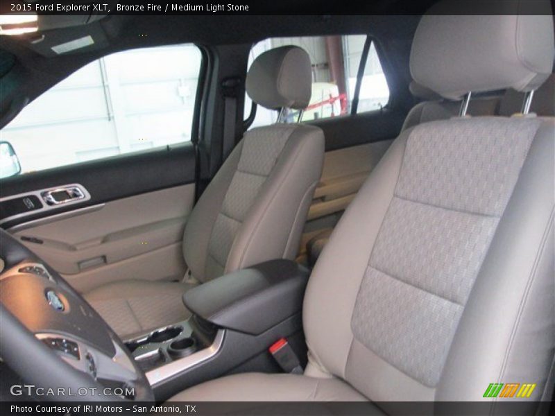 Bronze Fire / Medium Light Stone 2015 Ford Explorer XLT