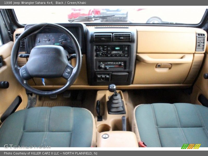 Dashboard of 1998 Wrangler Sahara 4x4