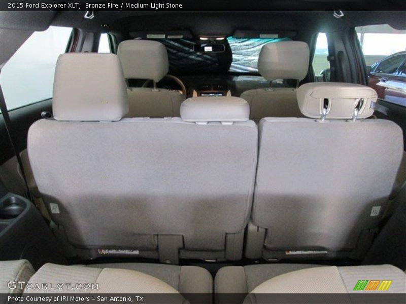 Bronze Fire / Medium Light Stone 2015 Ford Explorer XLT