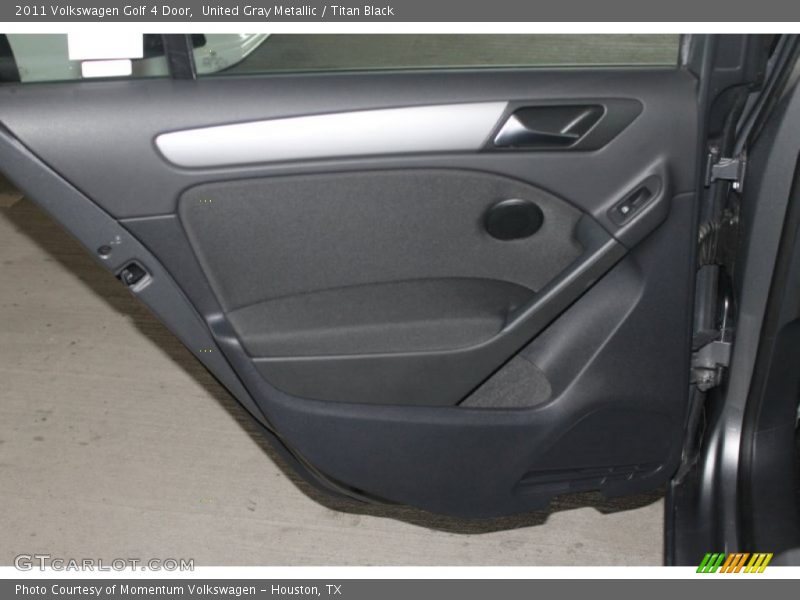 United Gray Metallic / Titan Black 2011 Volkswagen Golf 4 Door