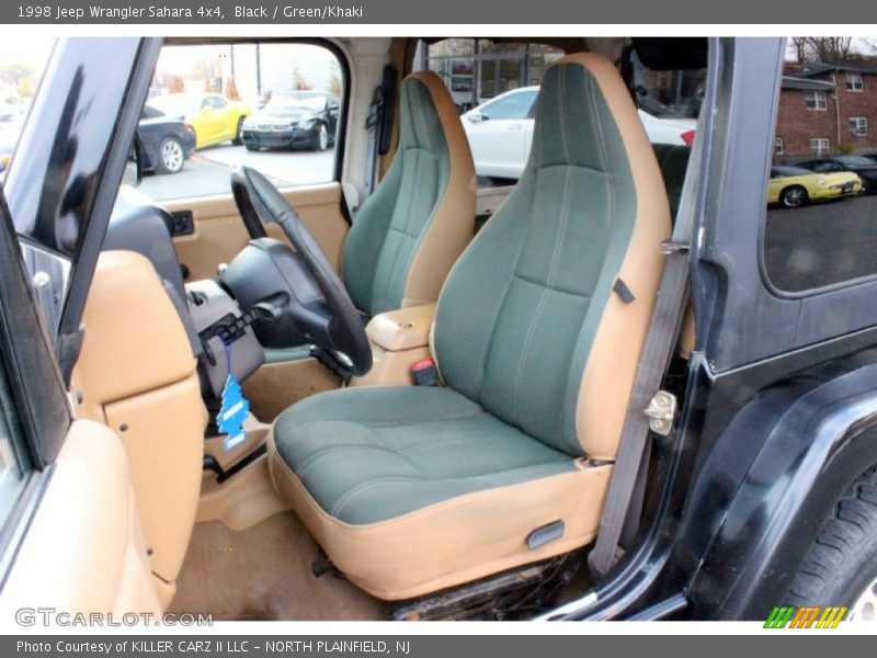 Front Seat of 1998 Wrangler Sahara 4x4