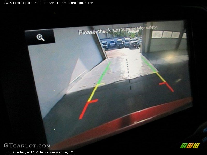 Bronze Fire / Medium Light Stone 2015 Ford Explorer XLT