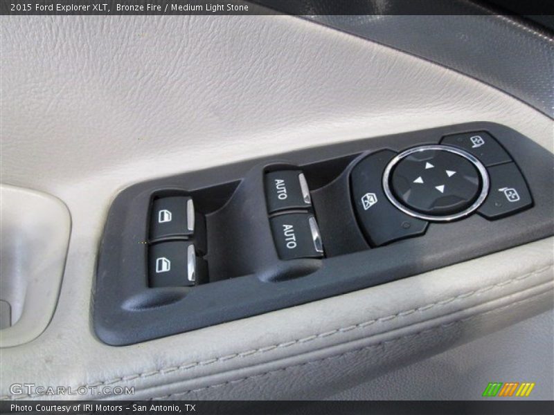 Bronze Fire / Medium Light Stone 2015 Ford Explorer XLT
