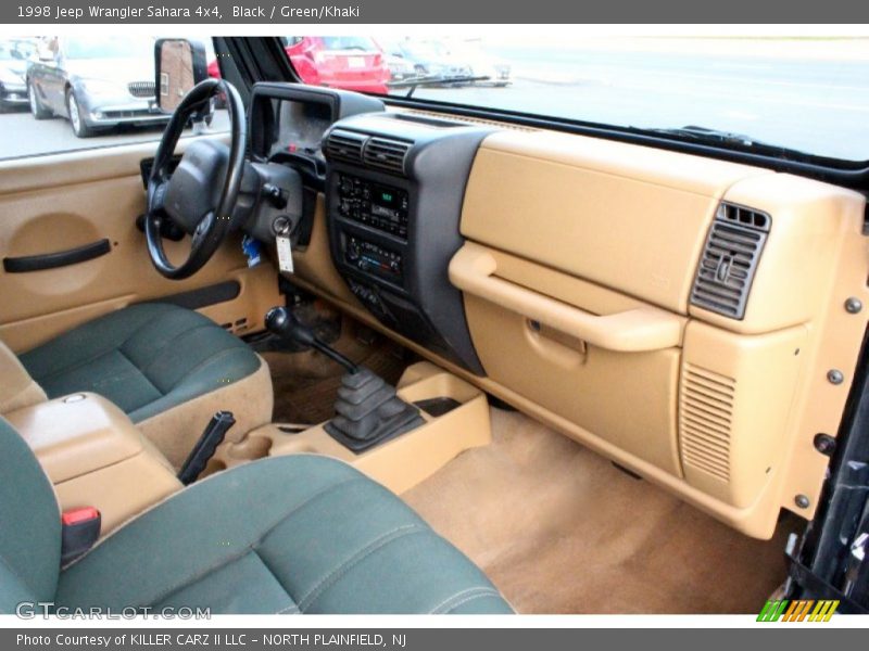 Dashboard of 1998 Wrangler Sahara 4x4