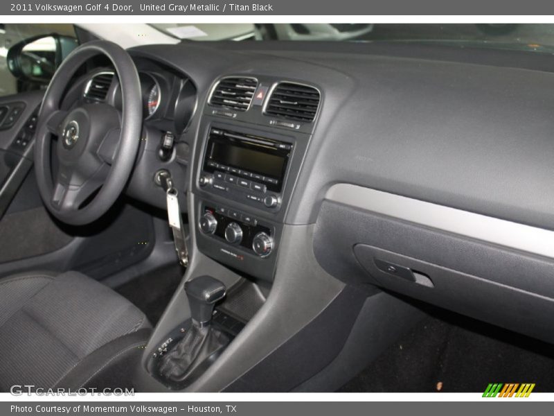 United Gray Metallic / Titan Black 2011 Volkswagen Golf 4 Door
