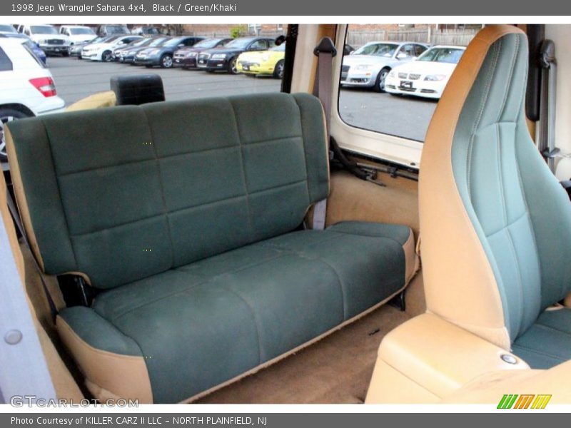 Rear Seat of 1998 Wrangler Sahara 4x4