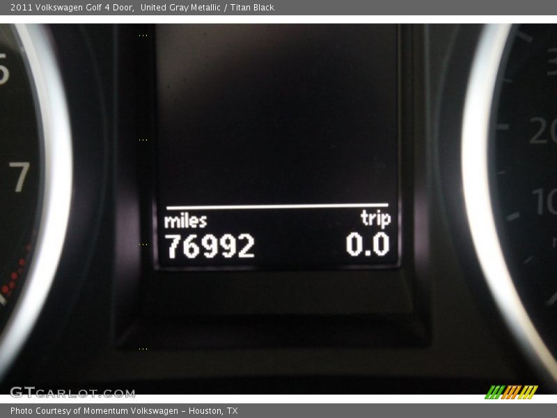 United Gray Metallic / Titan Black 2011 Volkswagen Golf 4 Door