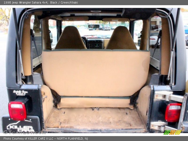 Black / Green/Khaki 1998 Jeep Wrangler Sahara 4x4