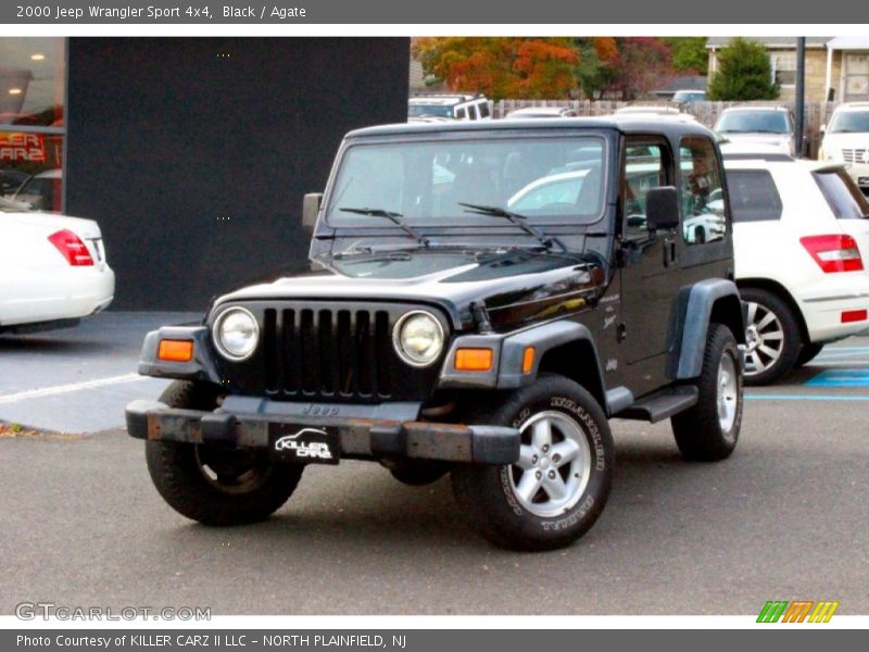 Black / Agate 2000 Jeep Wrangler Sport 4x4