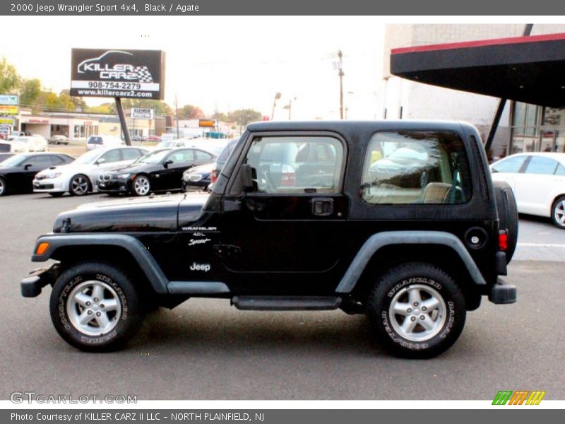 Black / Agate 2000 Jeep Wrangler Sport 4x4