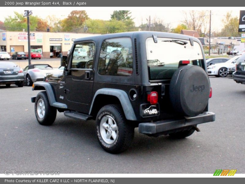 Black / Agate 2000 Jeep Wrangler Sport 4x4