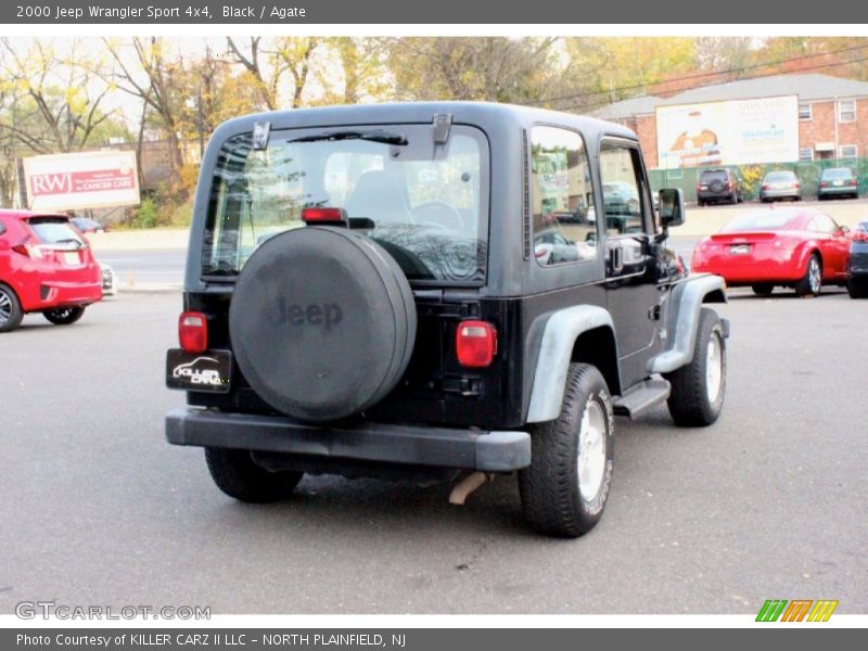 Black / Agate 2000 Jeep Wrangler Sport 4x4
