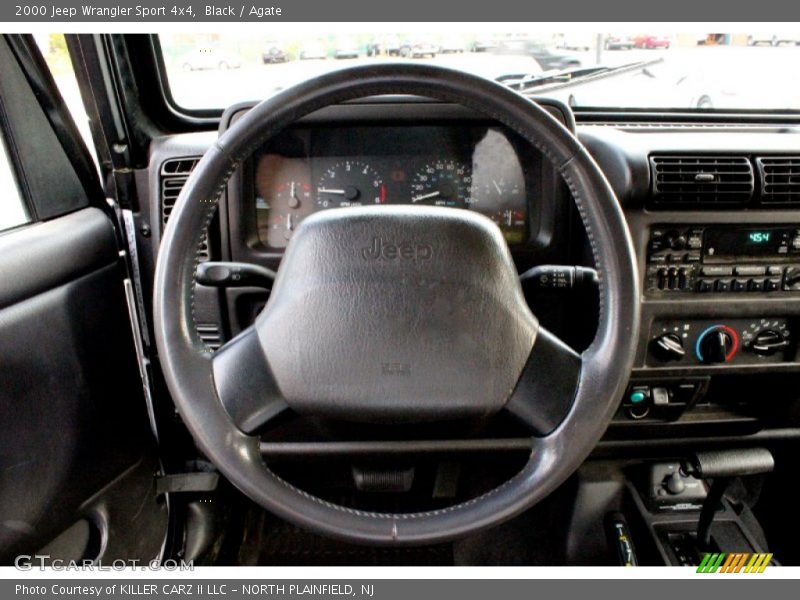 Black / Agate 2000 Jeep Wrangler Sport 4x4