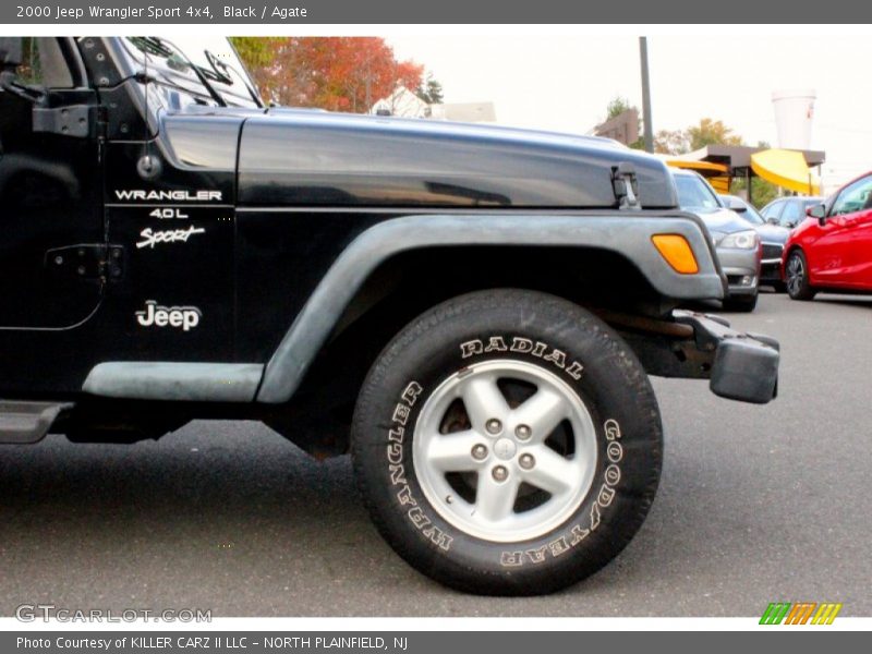 Black / Agate 2000 Jeep Wrangler Sport 4x4