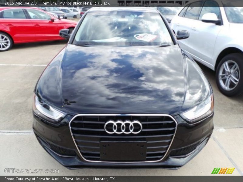 Mythos Black Metallic / Black 2015 Audi A4 2.0T Premium