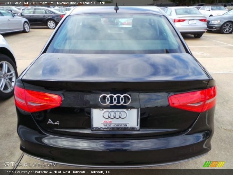 Mythos Black Metallic / Black 2015 Audi A4 2.0T Premium