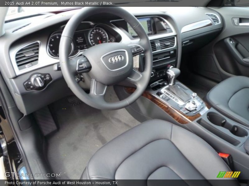  2015 A4 2.0T Premium Black Interior