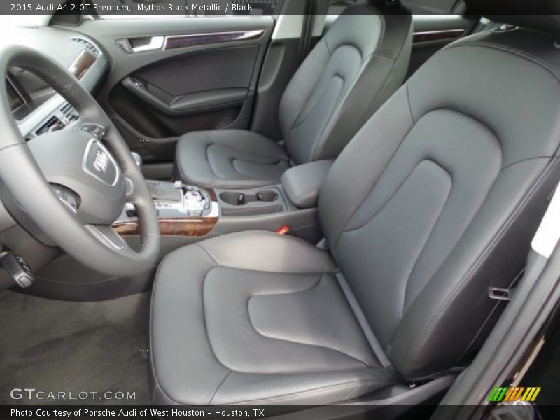 Front Seat of 2015 A4 2.0T Premium
