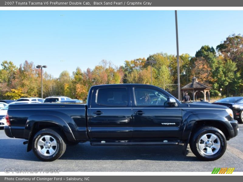 Black Sand Pearl / Graphite Gray 2007 Toyota Tacoma V6 PreRunner Double Cab