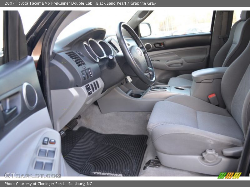 Black Sand Pearl / Graphite Gray 2007 Toyota Tacoma V6 PreRunner Double Cab