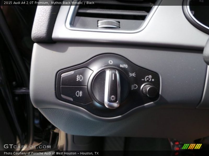 Mythos Black Metallic / Black 2015 Audi A4 2.0T Premium