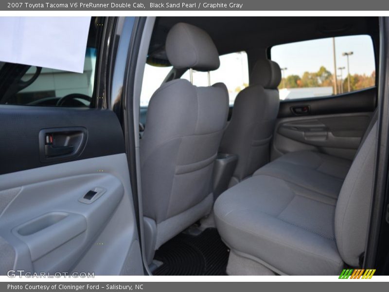 Black Sand Pearl / Graphite Gray 2007 Toyota Tacoma V6 PreRunner Double Cab