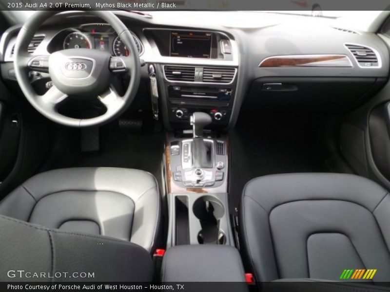 Mythos Black Metallic / Black 2015 Audi A4 2.0T Premium