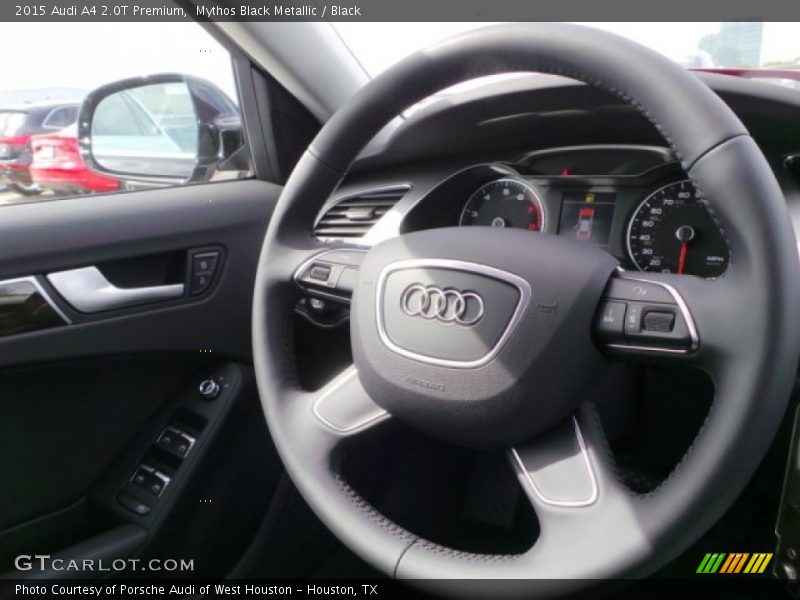 Mythos Black Metallic / Black 2015 Audi A4 2.0T Premium