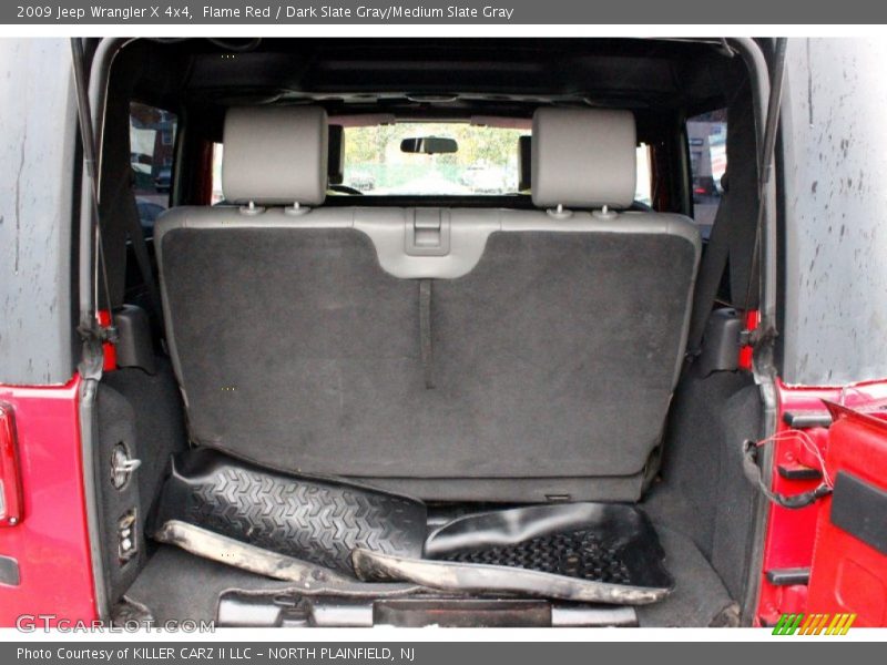 Flame Red / Dark Slate Gray/Medium Slate Gray 2009 Jeep Wrangler X 4x4