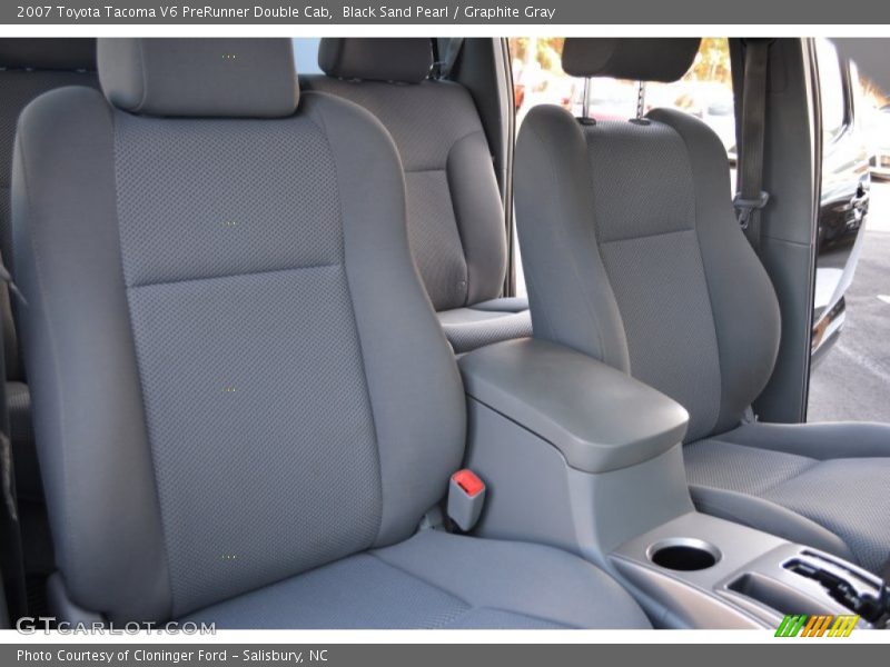 Black Sand Pearl / Graphite Gray 2007 Toyota Tacoma V6 PreRunner Double Cab