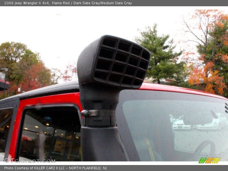 Flame Red / Dark Slate Gray/Medium Slate Gray 2009 Jeep Wrangler X 4x4