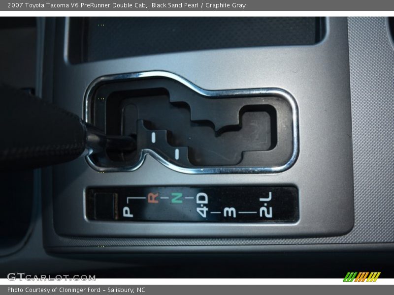Black Sand Pearl / Graphite Gray 2007 Toyota Tacoma V6 PreRunner Double Cab