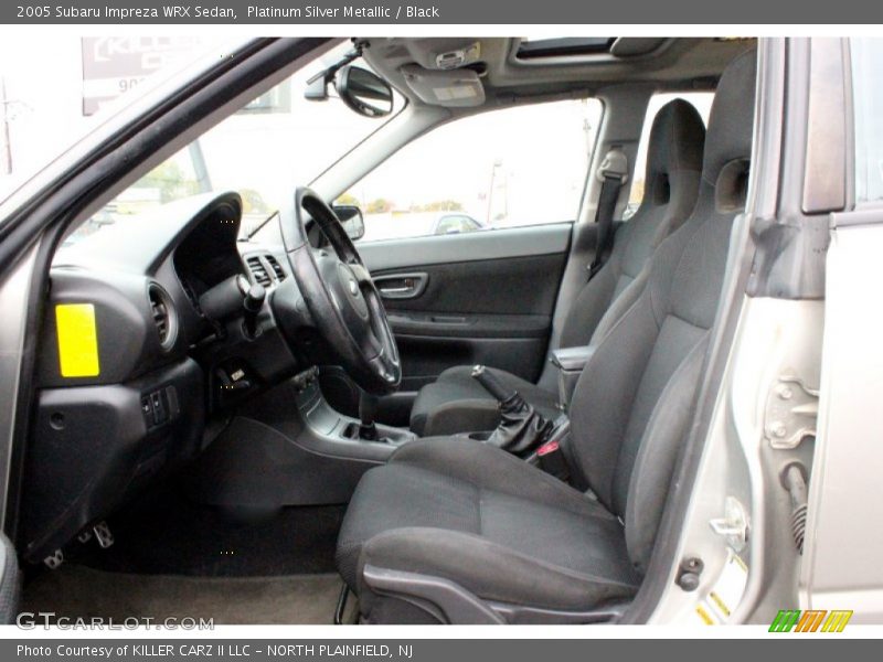 Platinum Silver Metallic / Black 2005 Subaru Impreza WRX Sedan