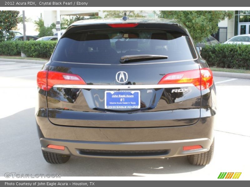 Crystal Black Pearl / Ebony 2012 Acura RDX