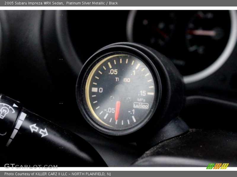 Platinum Silver Metallic / Black 2005 Subaru Impreza WRX Sedan