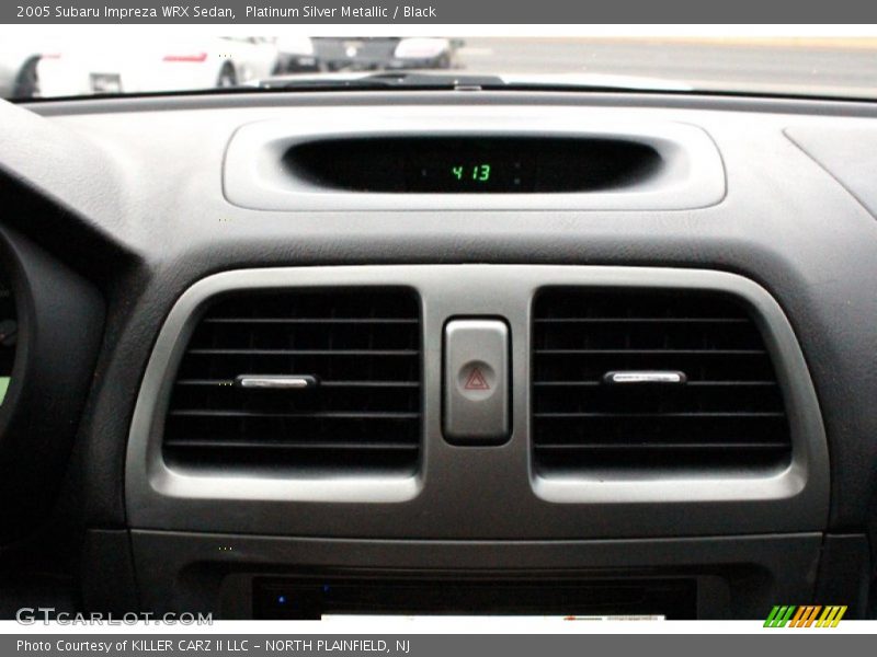 Platinum Silver Metallic / Black 2005 Subaru Impreza WRX Sedan