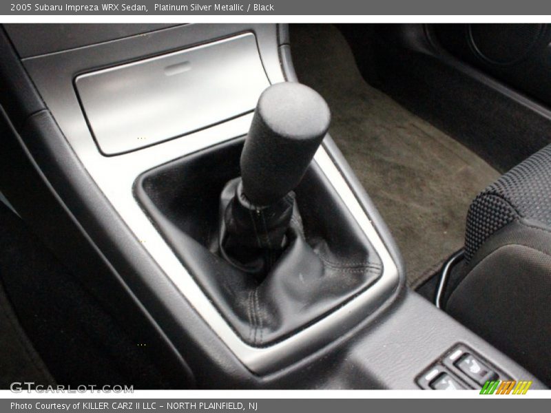 Platinum Silver Metallic / Black 2005 Subaru Impreza WRX Sedan