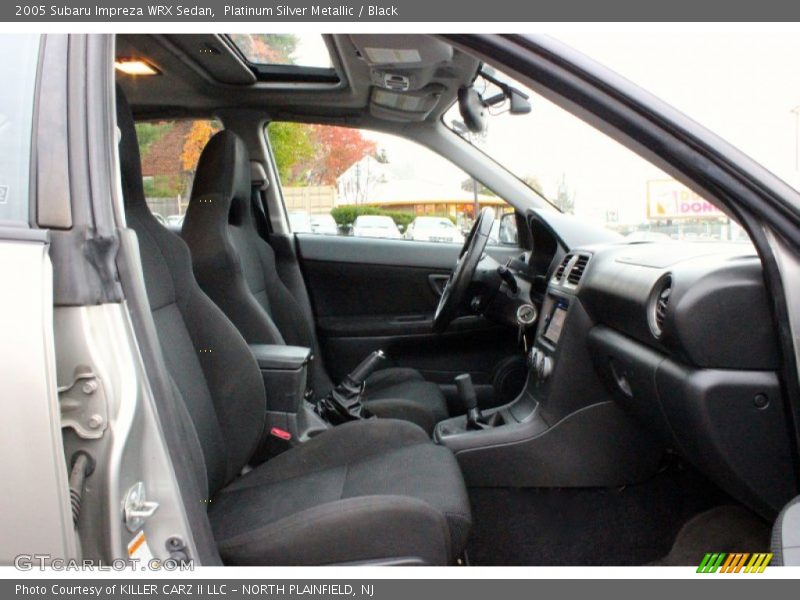 Platinum Silver Metallic / Black 2005 Subaru Impreza WRX Sedan