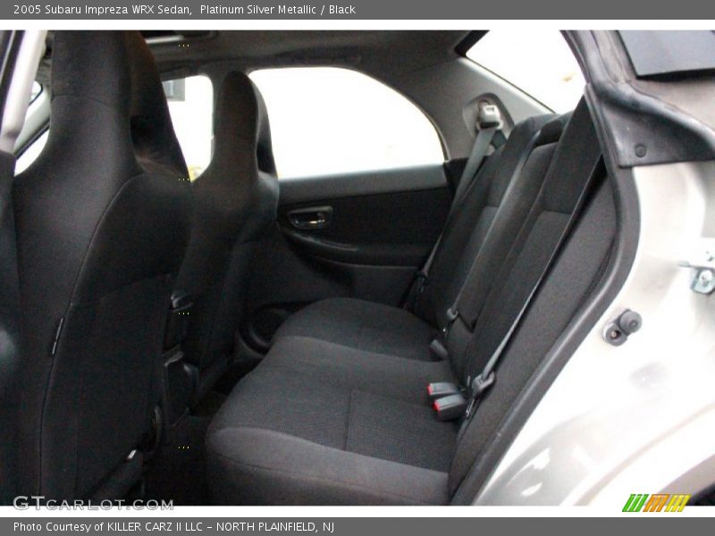 Platinum Silver Metallic / Black 2005 Subaru Impreza WRX Sedan