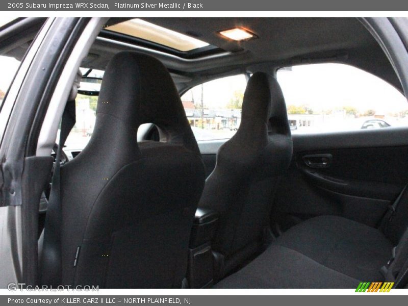 Platinum Silver Metallic / Black 2005 Subaru Impreza WRX Sedan