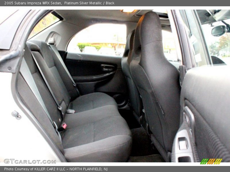 Platinum Silver Metallic / Black 2005 Subaru Impreza WRX Sedan