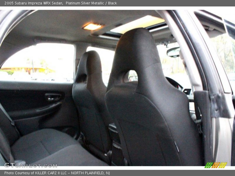 Platinum Silver Metallic / Black 2005 Subaru Impreza WRX Sedan