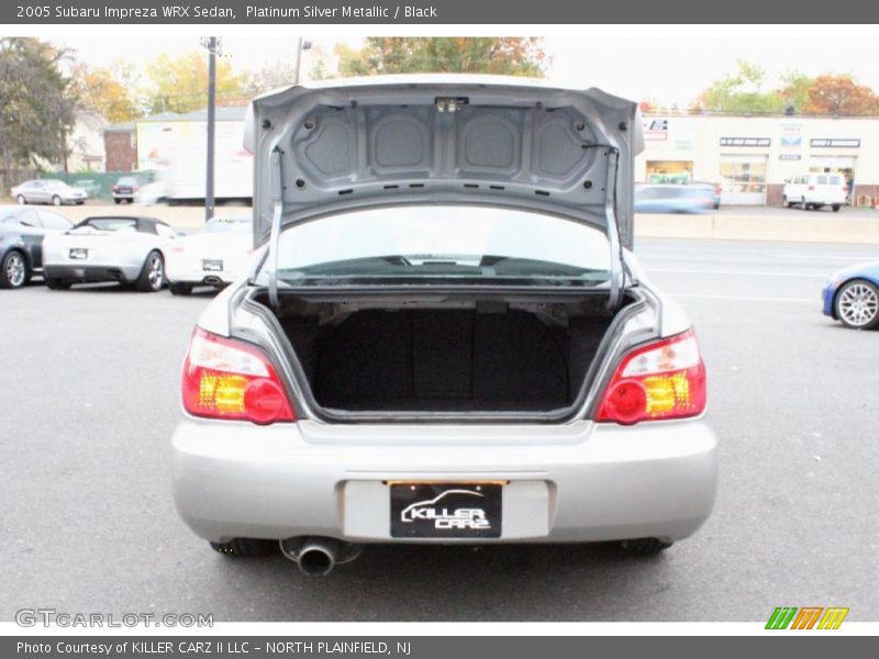 Platinum Silver Metallic / Black 2005 Subaru Impreza WRX Sedan