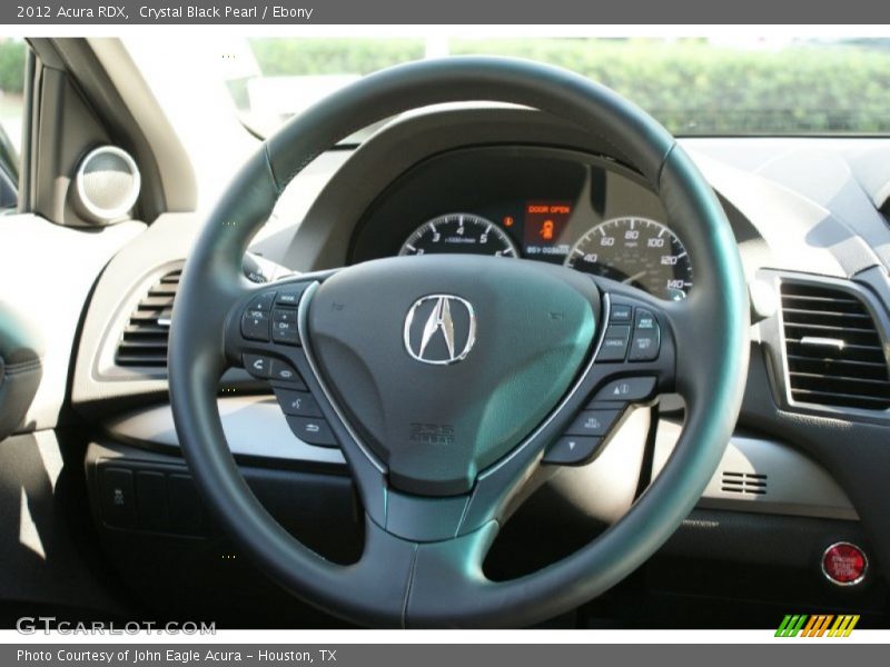 Crystal Black Pearl / Ebony 2012 Acura RDX