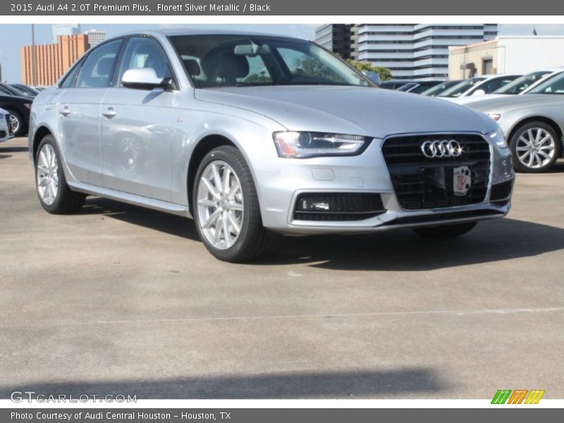 Florett Silver Metallic / Black 2015 Audi A4 2.0T Premium Plus