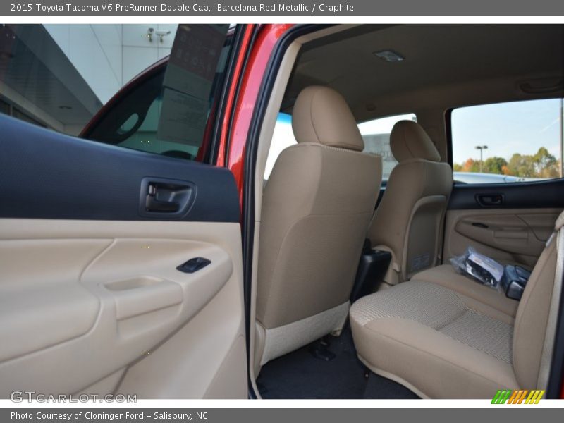 Barcelona Red Metallic / Graphite 2015 Toyota Tacoma V6 PreRunner Double Cab