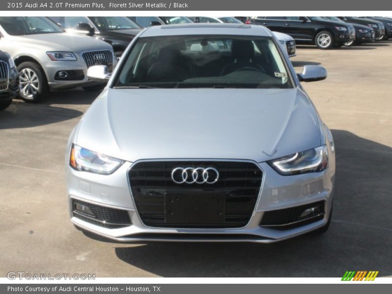 Florett Silver Metallic / Black 2015 Audi A4 2.0T Premium Plus